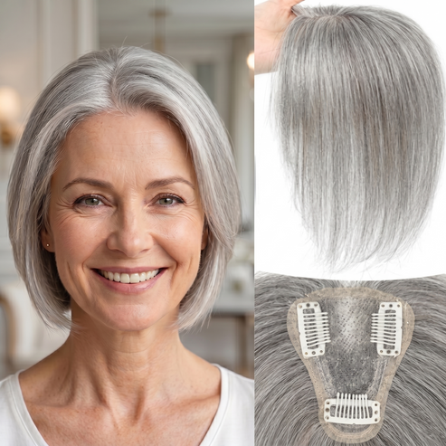 Lightweight Seamless Hair Topper